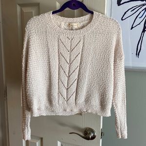 altar’d state WORN ONCE excellent condition cream crop sweater small